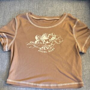 Angel Baby Brown Shirt